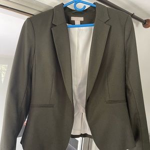 Kaki suit jacket and pant